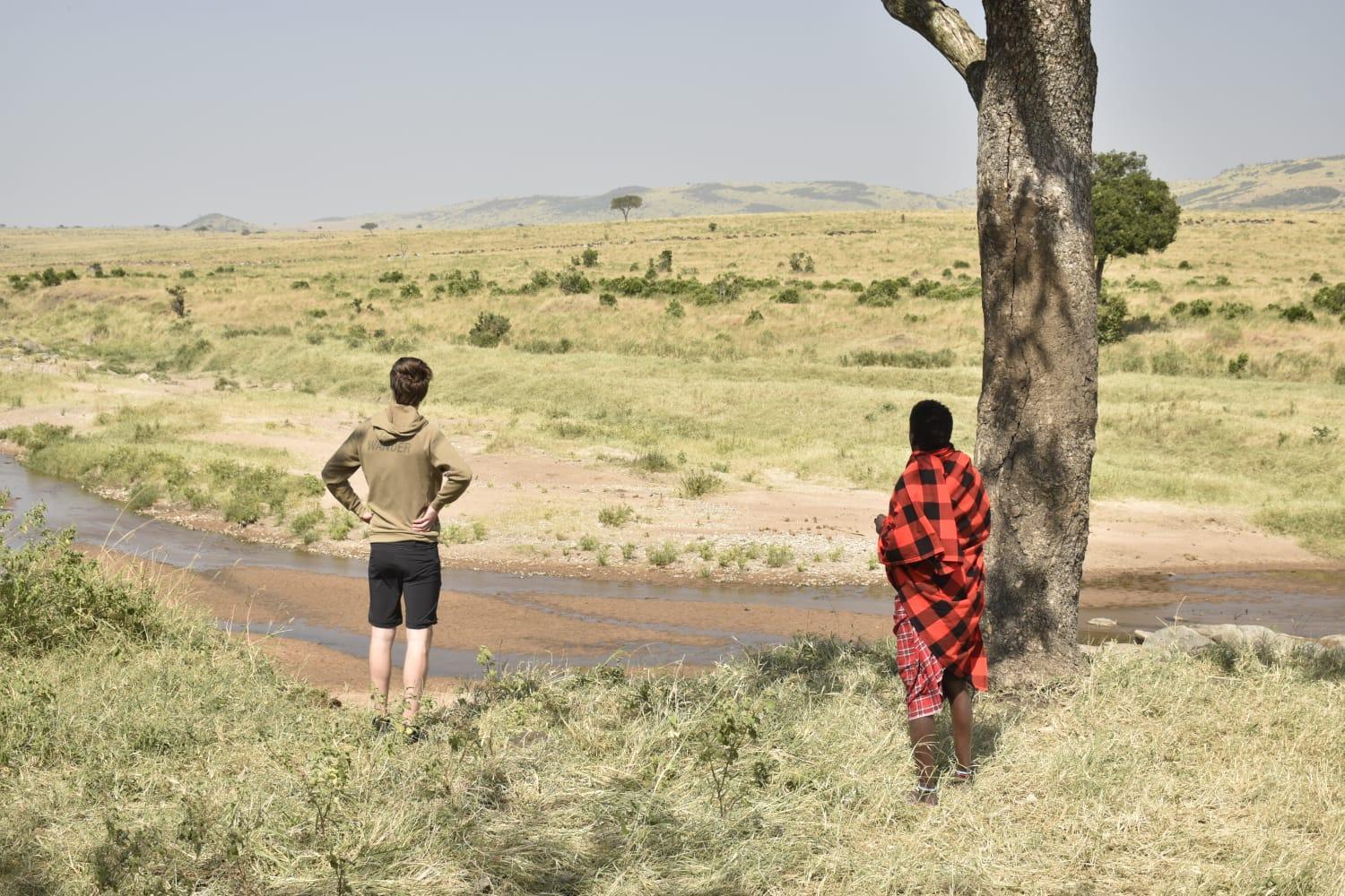 Maasai Homestay Camping Sekenani Экстерьер фото